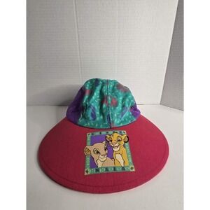 Vintage Walt Disney's The Lion King "Simba & Nala" Children's Sun Hat - 1990s